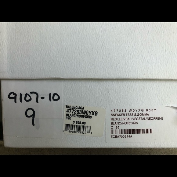 Balenciaga Runners, Size 39 - Picture 5 of 6